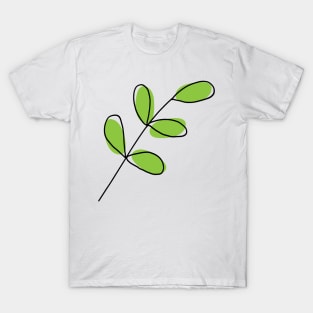 leaf art drawing T-Shirt